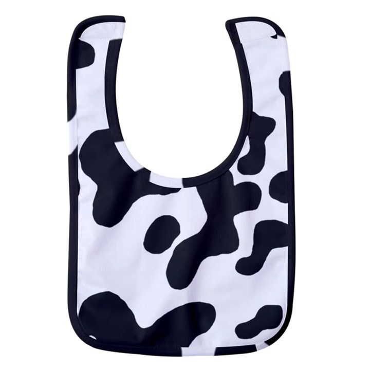 Cow Pattern Baby Bib