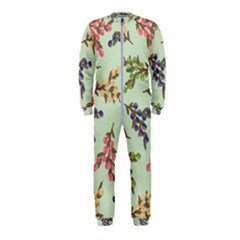 Berries Flowers Pattern Print Onepiece Jumpsuit (kids)