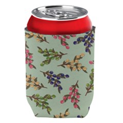 Berries Flowers Pattern Print Can Holder