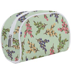 Berries Flowers Pattern Print Make Up Case (large)