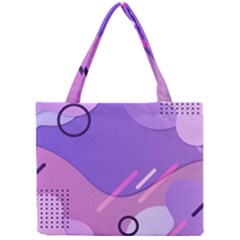 Colorful Labstract Wallpaper Theme Mini Tote Bag by Apen