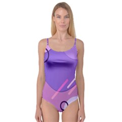 Colorful Labstract Wallpaper Theme Camisole Leotard  by Apen