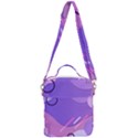 Colorful Labstract Wallpaper Theme Crossbody Day Bag View3