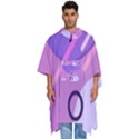 Colorful Labstract Wallpaper Theme Men s Hooded Rain Ponchos View1