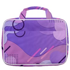 Colorful Labstract Wallpaper Theme Travel Toiletry Bag With Hanging Hook