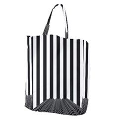 Stripes Geometric Pattern Digital Art Art Abstract Abstract Art Giant Grocery Tote by Proyonanggan