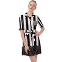 Stripes Geometric Pattern Digital Art Art Abstract Abstract Art Belted Shirt Dress View1