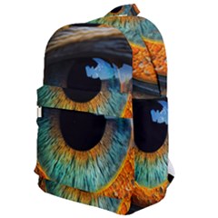 Eye Bird Feathers Vibrant Classic Backpack by Hannah976