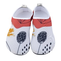 Floral Leaf Men s Sock-style Water Shoes by Ndabl3x