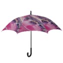 Texture Pink Pattern Paper Grunge Hook Handle Umbrellas (Medium) View3