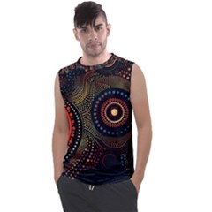 Abstract Geometric Pattern Men s Regular Tank Top by Ndabl3x