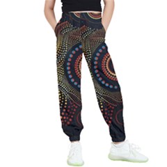 Abstract Geometric Pattern Kids  Joggers by Ndabl3x