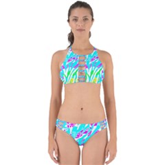 Animal Print Bright Abstract Perfectly Cut Out Bikini Set by Ndabl3x