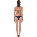 Midnight Blossom Elegance Black Backgrond Perfectly Cut Out Bikini Set View2