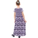 Purple Roses 1 Purple Roses Kids  Short Sleeve Maxi Dress View2