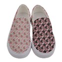 Pink Roses 02 Pink Roses 01 Women s Canvas Slip Ons View1