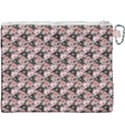 Pink Roses 02 Pink Roses 01 Canvas Cosmetic Bag (XXXL) View2