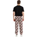 Pink Roses 02 Pink Roses 01 Men s Elastic Waist Pants View2