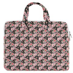 Pink Roses 02 Pink Roses 01 MacBook Pro 15  Double Pocket Laptop Bag 