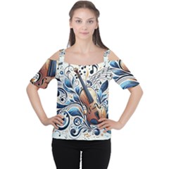 Cello Cutout Shoulder T-shirt