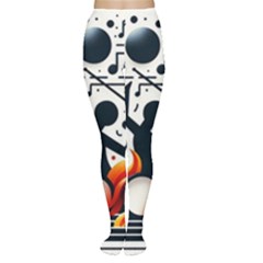 Abstract Drummer Tights