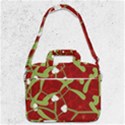 Mistletoe Christmas Texture Advent MacBook Pro 13  Shoulder Laptop Bag  View1