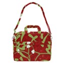 Mistletoe Christmas Texture Advent MacBook Pro 13  Shoulder Laptop Bag  View2