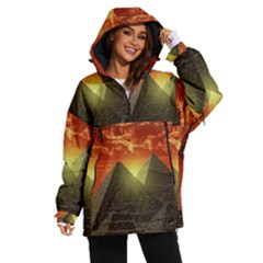 Pyramids Egypt Monument Landmark Sunrise Sunset Egyptian Women s Ski And Snowboard Waterproof Breathable Jacket by Proyonanggan