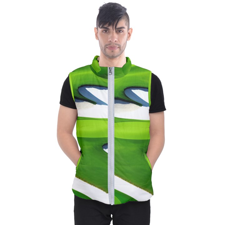 Golf Course Par Green Men s Puffer Vest