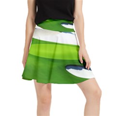 Golf Course Par Green Waistband Skirt by Proyonanggan