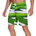 Golf Course Par Green Men s Beach Shorts View2