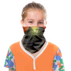 Pyramids Egypt Monument Landmark Sunrise Sunset Egyptian Face Covering Bandana (kids) by Proyonanggan