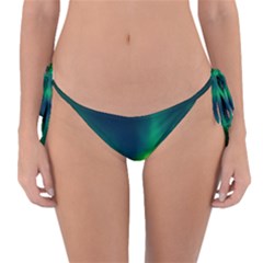 Iceland Aurora Borealis Reversible Bikini Bottoms by Proyonanggan