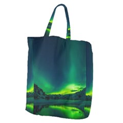 Iceland Aurora Borealis Giant Grocery Tote by Proyonanggan