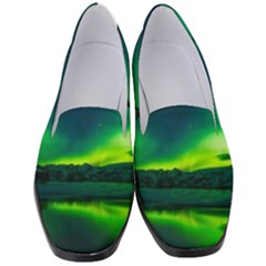 Iceland Aurora Borealis Women s Classic Loafer Heels by Proyonanggan