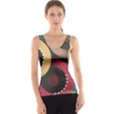 Circle Colorful Shine Line Pattern Geometric Women s Basic Tank Top View1