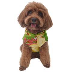 Pattern Texture Leaves Dog Sweater by Proyonanggan