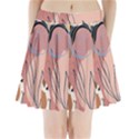 Abstract Boho Bohemian Style Retro Vintage Pleated Mini Skirt View1