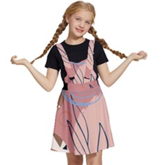 Abstract Boho Bohemian Style Retro Vintage Kids  Apron Dress by Proyonanggan