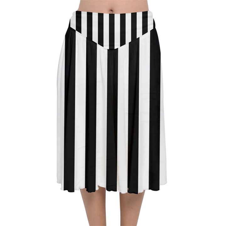 Stripes Geometric Pattern Digital Art Art Abstract Abstract Art Velvet Flared Midi Skirt