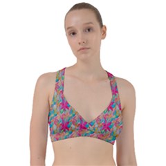 Carm Leaves  Sweetheart Sports Bra