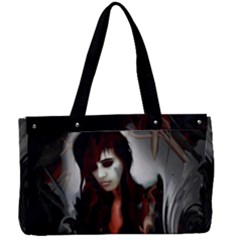 Melancholy Autumn Canvas Work Bag by MRNStudios