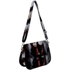 Melancholy Autumn Saddle Handbag by MRNStudios