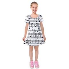 Harmonize Your Soul Kids  Short Sleeve Velvet Dress