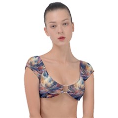 Fa1b89bd-d225-4e0a-b736-7b40b9a60316 Cap Sleeve Ring Bikini Top by RiverRootz