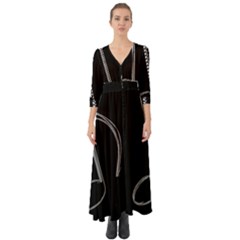 Eighth Note 8e245177-3b01-46c5-8203-b2dfeddb6d62 Button Up Boho Maxi Dress by RiverRootz