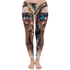 Colorful Model Classic Winter Leggings