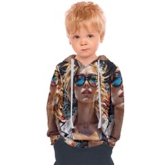 Colorful Model Kids  Overhead Hoodie