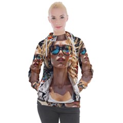 Colorful Model Women s Hooded Pullover