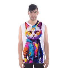 Wild cat Men s Basketball Tank Top